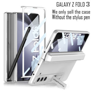 【🔥SG Local Seller🔥】RICHMENTGADGET Phone case for SAMSUNG GALAXY Z FOLD 6 FOLD6 ZFOLD6 Z FOLD 5 FOLD5 ZFOLD5 Z FOLD 4 FOLD4 ZFOLD4 Z FOLD 3 FOLD3 ZFOLD3 With stand holder / with front Tempered glass screen protector / with Magnetic Adsorption Hinge