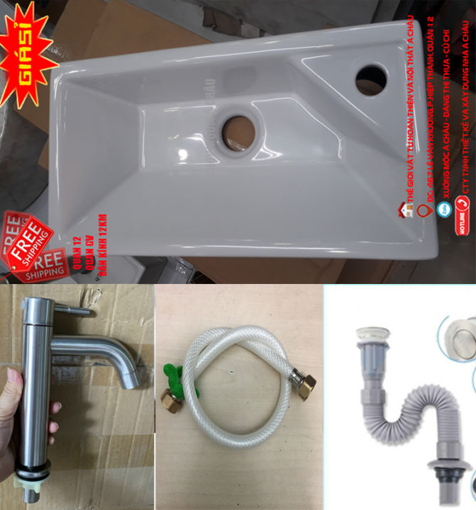 Lavabo treo tường giá rẻ,chậu rửa mặt kích thước nhỏ,chậu rửa mặt giá rẻ