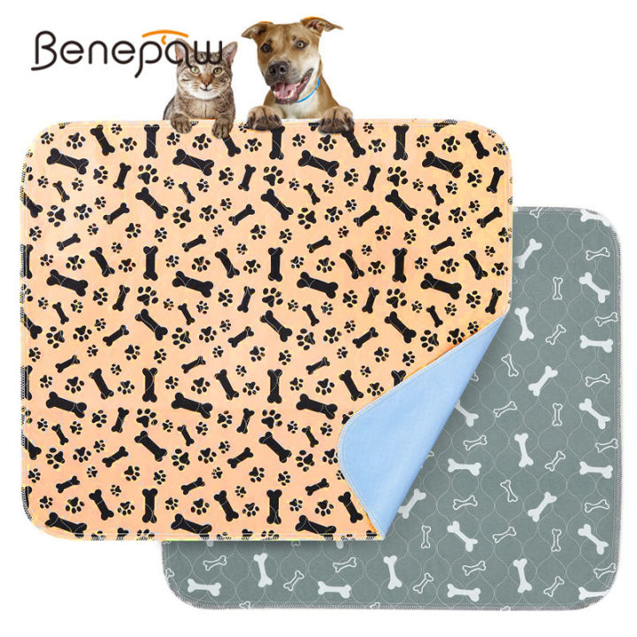 Benepaw Washable Pee Pads For Dogs Non-Slip Quick Dry