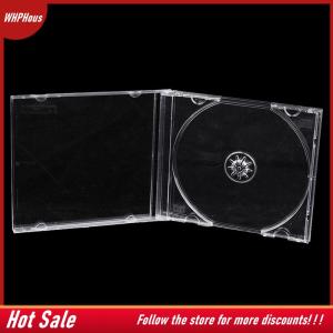 【COD】🔥🔥🔥 Transparent Plastic Single Piece Disc Case CD Case Thickened CD DVD Disc Box