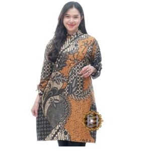 Tunik Batik M L XL XXL Wanita Terbaru Viral Tiktok 2023Premium Kekinian