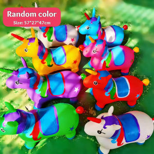 Jumping Horse Cattle for kids InflatableToys horse toy ride For Birthday gift My little bony