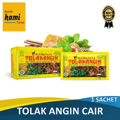 Tolak Angin Cair Sachet Herbal 12 sachet - Masuk Angin Daya Tahan Tubuh
