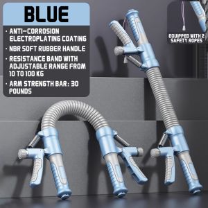 BOTOM 2-in-1 Grip & Arm Strength Trainer - Adjustable Home Fitness Tool for Men & Women 二合一臂力器/握力器