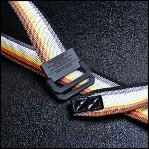 Rainbow Waist Belt for Jeans Dresses Women Waist Belt Chain Idol Costume Rainbow Woven Wide Belt Body