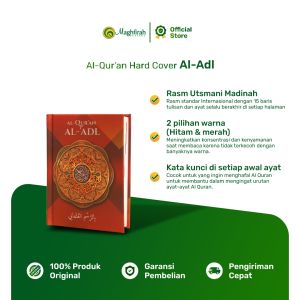 Maghfirah Pustaka Al-Adl Mushaf Hafalan Rasm Utsmani Madinah Ayat Pojok 15 Baris Khot Utsmani Uk A6