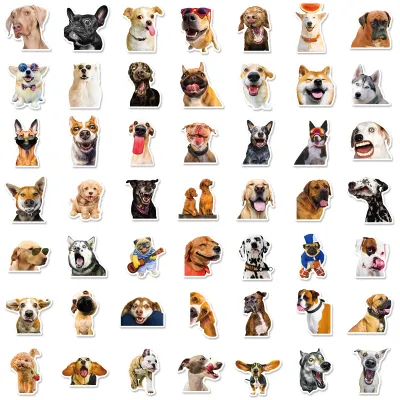 Teeker Pet 1Pcs Cat Stickers Funny Dog Decoration Decals Stationery Waterproof Graffiti Sticker Kids Pet Toys Dog Toys