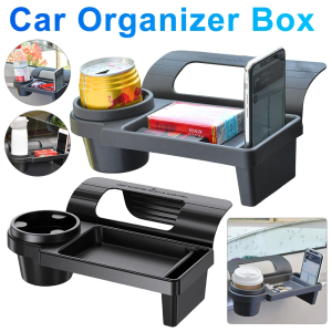 Giá lưu trữ cửa sổ xe hơi với chìa khóa ví ngăn để cốc Ví đựng thẻ điện thoại cửa bên đa chức năng hộp sắp xếp đồ các bộ phận nội thất xe hơi