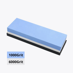 【SG Stock】Whetstone Premium Double-sided Sharpening Stone of White Corundum Whetstone Knife Sharpener with Anti-Slip Mat