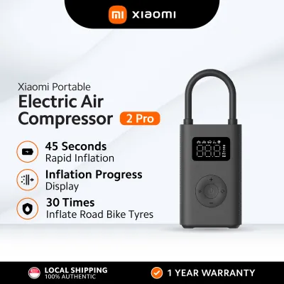 Xiaomi Mijia Air Pump 2 Pro Portable Compressor Inflatable Car Bike Tyre 150 psi Auto Pressure Detection