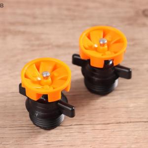 BJ🔩🔧🔗 สปริงเกอร์หัวฉีดสปริงเกลอร์รดน้ำ360องศาแบบหมุนอัตโนมัติ1/2 1/4"