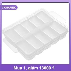 【CANAMEK】 5 10 lưới gạo bóng Khuôn Sushi không dính áp lực lưu trữ Hộp Ăn Trưa công cụ tự làm nhà bếp rõ ràng onigiri khuôn