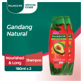 Palmolive Naturals Nourished & Long Shampoo with Avocado Oil for Brittle Hair 180ml Twin Pack. 