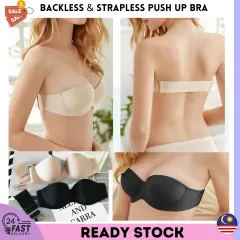 Backless Nubra Seamless Women Invisible Bra Bare Back Strapless