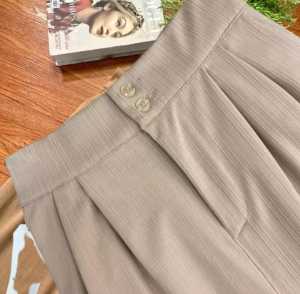 celana Jennie kenit pants/ knit hornet kancing 2 jumbo