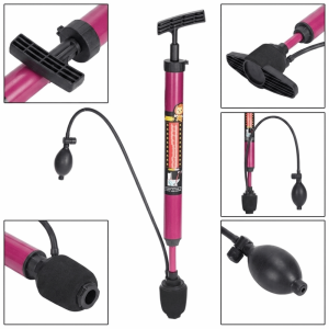 LIDIP Thickened Wall Pneumatic Dredging Tool Stainless Steel Solid Structure Toilet Dredger Tool Set Compact Size Plumbing Tool Household Use