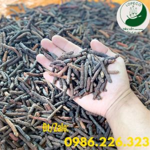 Tiêu Lốp Xấy Khô - Tiêu Lốt Sấy Khô Hữu Cơ Lopeco Túi 1/2Kg.