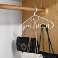 10Pcs Non-slip Hanger Plastic Closet Organizer Storage Hanger Multi-port Support Hangers Multi-functional Wave Hanger Room Organizer Hangers. 