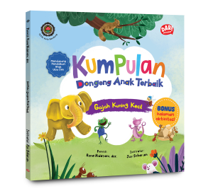 Kumpulan Dongeng Anak Terbaik: Gajah Kuning Kecil (Buku 1 – IGTKI) | Buku Dongeng | Mendukung Program Pendidikan Anak Usia Dini