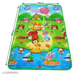 【COD】Double120*180cm Crawling Mat Game Foldable Baby Double-Sided Pattern ABC PlayMat Crawling Mat Carpet