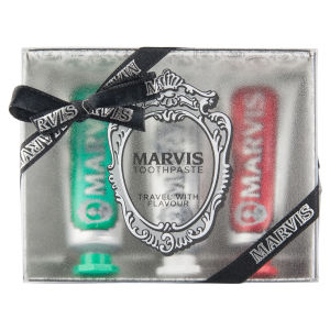Kem đánh răng Marvis mini cao cấp của Ý set 7x25ml và 3x25ml Marvis Limited Marvis Tea Collection Cam kết chính hãng