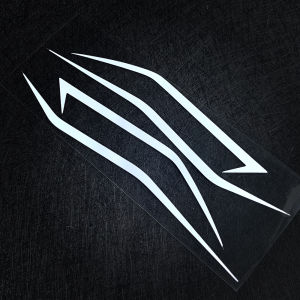 KAWASAKI Motorcycle Fairing Sticker Modified Waterproof Sticker Kawasaki Ninja 400 H2 H2SX Head Decal