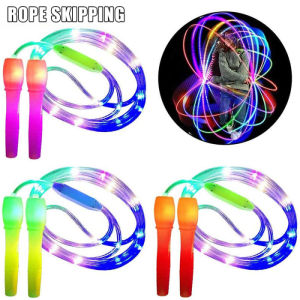 Tali Skipping Digital Jump Rope Digital Tali Lompat  LED Tali Lompat Olahraga Luar Ruangan Permaina