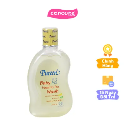 Tắm gội toàn thân Pro-Vitamin B5 và E Pureen (250ml)