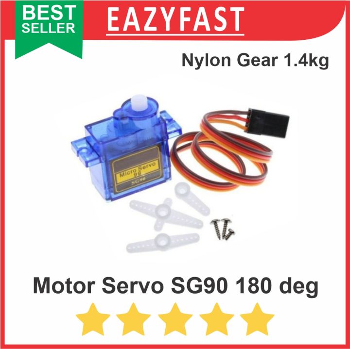Motor Servo SG90 Solid Gear Mini Micro SG 90 Torsi 9g 9 Gram Tower Pro