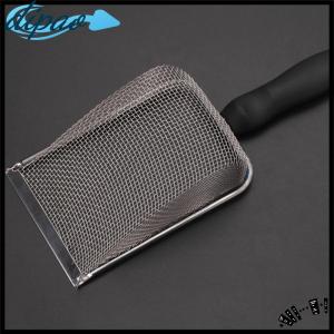 【dipao】 Pet Cleaning Tools Stainless Steel Feces Shovel Net Cat Litter Shovel Reptiles Lizard Sand Shovel Mesh Screen Fecal Spoon
