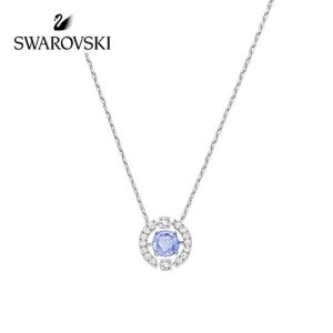 Swarovski156 Original SPARKLING DANCE Fadeless Necklace Womens Necklace Charming Crystal Necklace Gift Silver Necklace Girlfriend Necklace Birthday Gift Necklace Womens Necklace Purple Love Crystal Necklace Swan Necklace