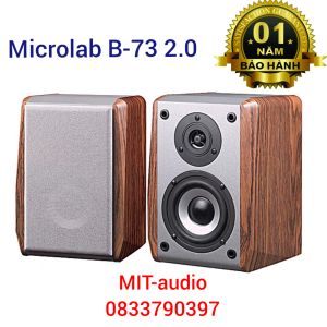 Loa vi tính Microlab B-73 Công suất 22W 2.0 chính hãng chất lượng cao. Âm thanh cực hay bsss sâu. BH 12 tháng