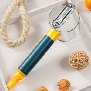 1pc Multifunction Slicer Peeler with Storage Container Vegetable Cucumber Peeler Kitchen Accessories