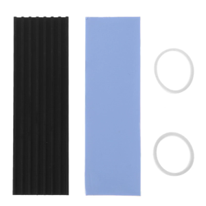 แผงระบายความร้อนอลูมิเนียมระบายความร้อนแผ่นความร้อนเคสระบายความร้อนหม้อน้ำหนา3มม. สำหรับ N80 M.2-PCI-E NVME M2 SSD ฮีทซิงค์