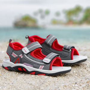 INLIKE Terbaru Keren Sandal Gunung Sepatu Sendal Anak Laki-Laki Import Nyaman Sandal Casual Sepatu Anak Anak Velcro Perempuan Gunung Hiking Outdoor Pantai Ringan 017