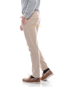 GOBEST Celana panjang chino CREAM premium quality 3% stretch size 28-38