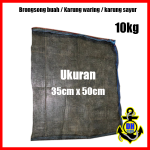 Karung sayur karung 10kg ukuran 35cm x 50cm isi 12pcs