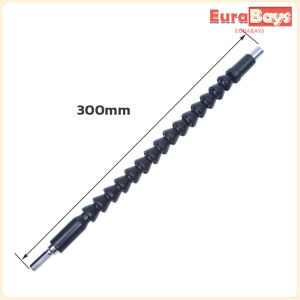 E.B. 300mm Snake Drill Bit Screw Driver Extender Universal Snake Flexible Hose Shaft Connection Soft