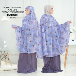 Melika - Mukena Travelling mini 3in1 Parasut Premium Korea Harumi