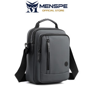 MENSPE กระเป๋าผู้ชายกระเป๋าสะพายข้างกระเป๋าสะพายไหล่กระเป๋าสะพายไหล่ผู้ชายแฟชั่นกระเป๋าลำลองผู้หญิงกระเป๋าถนนกีฬาลำลองกันน้ำความจุมากสำหรับการเดินทางกลางแจ้ง