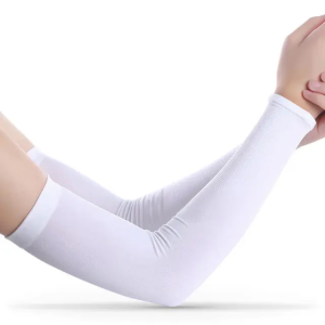 Handsock Manset Tangan Wanita Bahan Jersey Spandex Premium Polos Lembut Nyaman Dipakai Seharian
