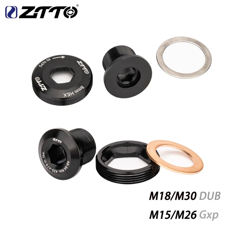 M18 Bike Crank Bolt Size ZTTO Bicycle Crank Arm Bolt M18/M30 M15 - Main Image