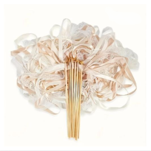 2026 NEW Wedding Colorful Ribbons Fairy Wands Magic Wands Streamers Decorations Party Wedding Supplies