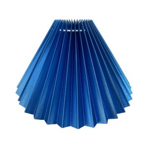 SWEET TIM Modern Pleated Lampshade Minimalist Washable Light Cover Home Decoration Retro Table Lamp Cover Pendant