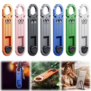 NEXTYOO Có thể gấp lại Giá đỡ điện thoại có thể gập lại Góc Điều Chỉnh Được Hợp nhôm Giá đỡ máy tính bảng để bàn Quà tặng Chống trơn trượt Giá đỡ điện thoại di động Sử dụng trên máy tính để bàn