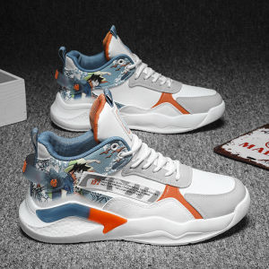 2024 Korean Running Sport Shoes for Men School Rubber Sneakers Shoes For Men Breathable Casual Basketball Shoes For Men