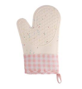 Silicone Cotton Oven Glove Anti-Scald Heat Resistant Non-Slip for Kitchen Baking BBQ Cooking 防烫手套硅胶