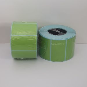 5cm x 3cm - 800 ดวง สติ๊กเกอร์ความร้อน แบบสี (ไม่ต้องใช้หมึก) Direct Thermal Sticker Label