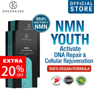 (Bundle of 2) NMN NAD+ Booster for Men & Women - Support Anti Aging Energy Brain Function & DNA Repair - 60 Veg Caps