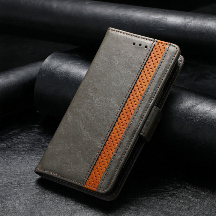 Flip%20Case%20for%20Samsung%20Galaxy%20S26%20S25%20S24%20Plus%20Ultra%20SE%20edge%20Wallet%20Simple%20Splicing%20Textured%20Men%20Leather%20Classic%20Phone%20Cover%20-%20Image%2010